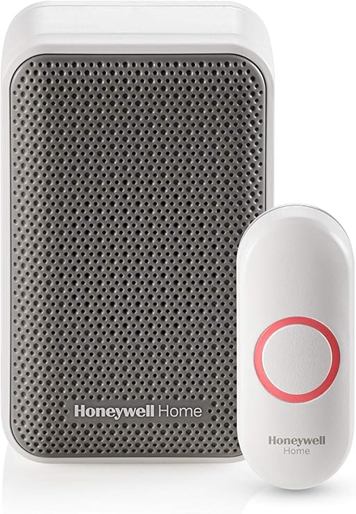 Honeywell Home RDWL311A2000/E Wireless Doorbell W/Push Button Portable