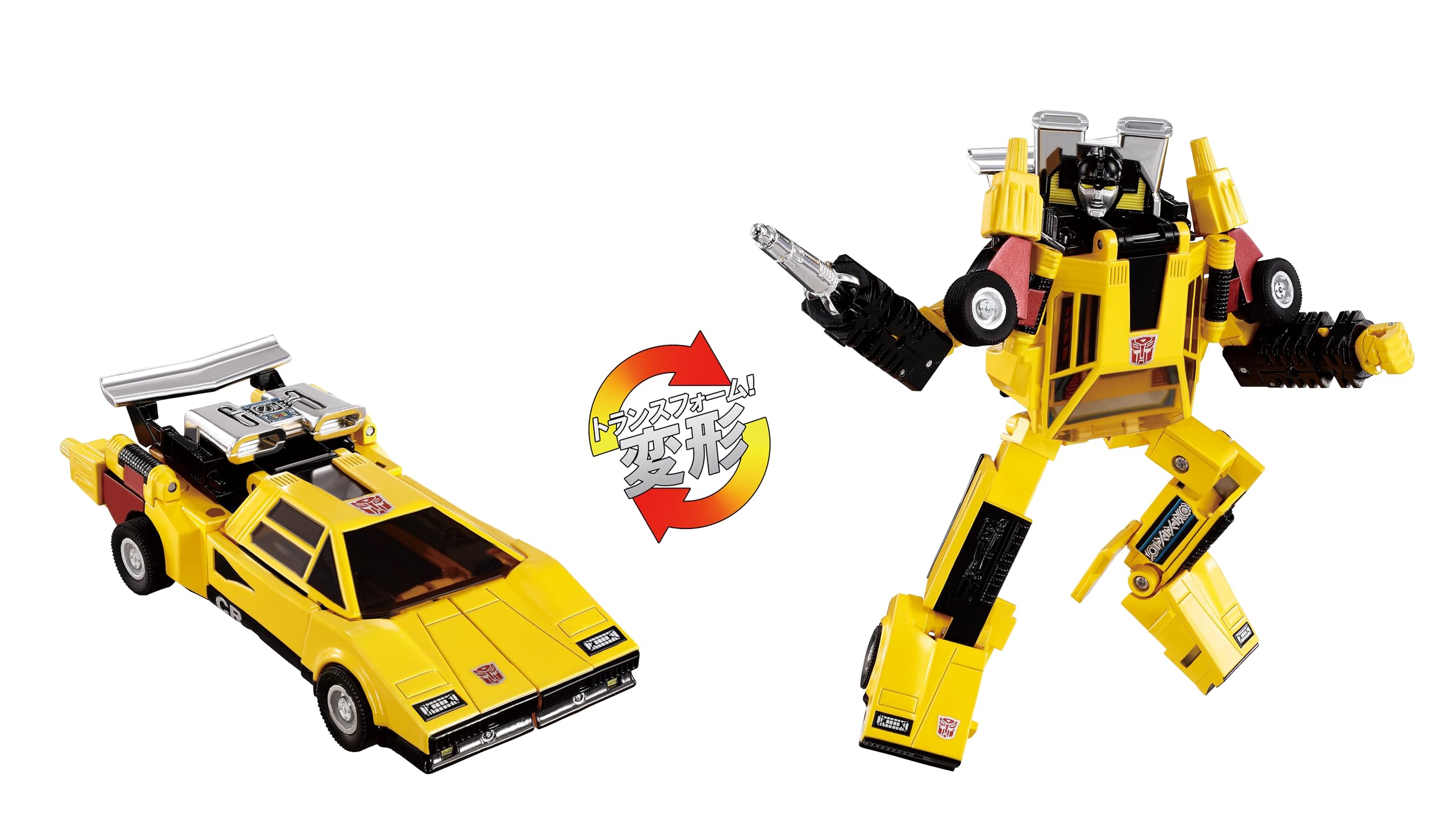 Transformers Takara Tomy Missing Link C-05 Sunstreaker Adult Collectible Action Figure, 15+