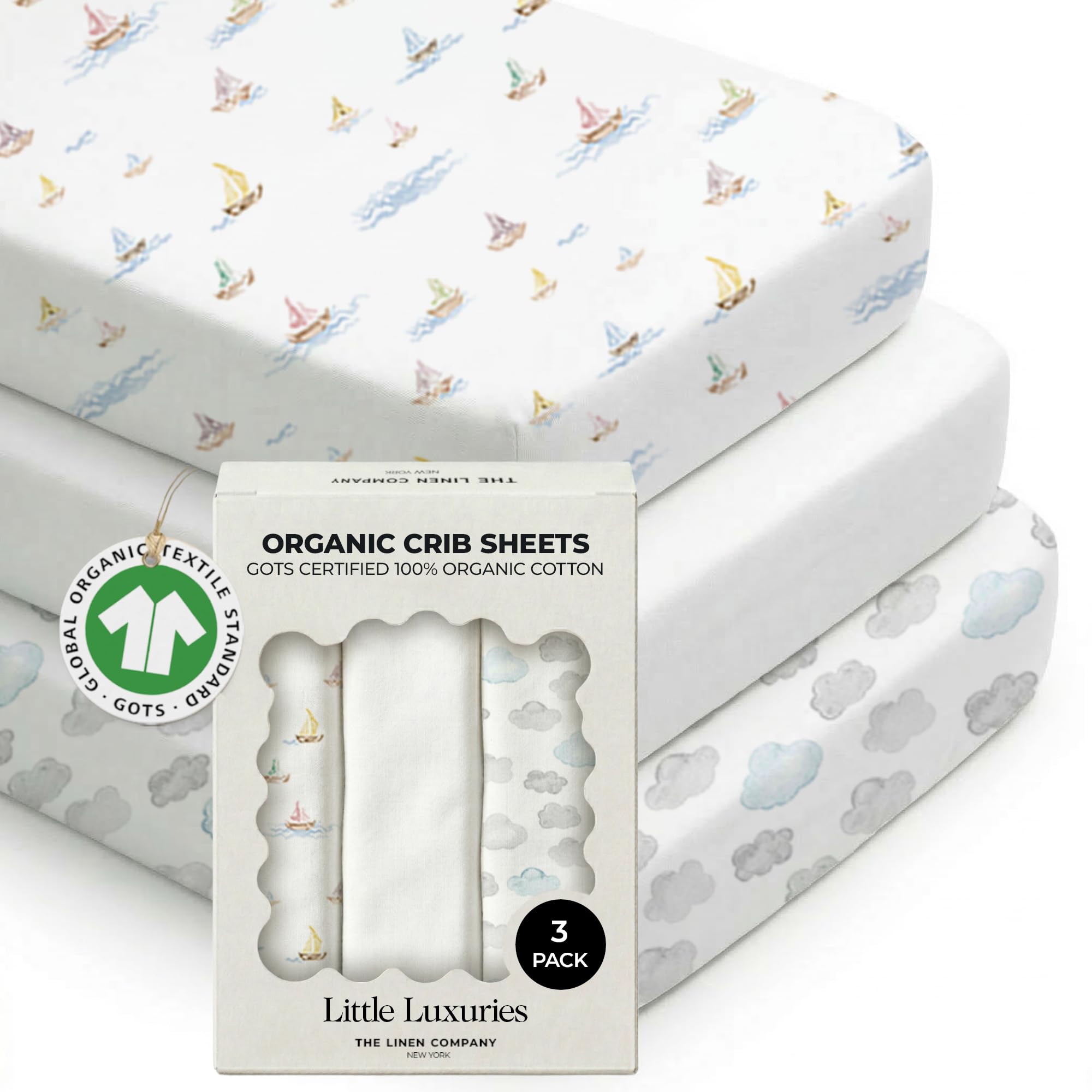 THE LINEN COMPANY NEW YORK Crib Sheets