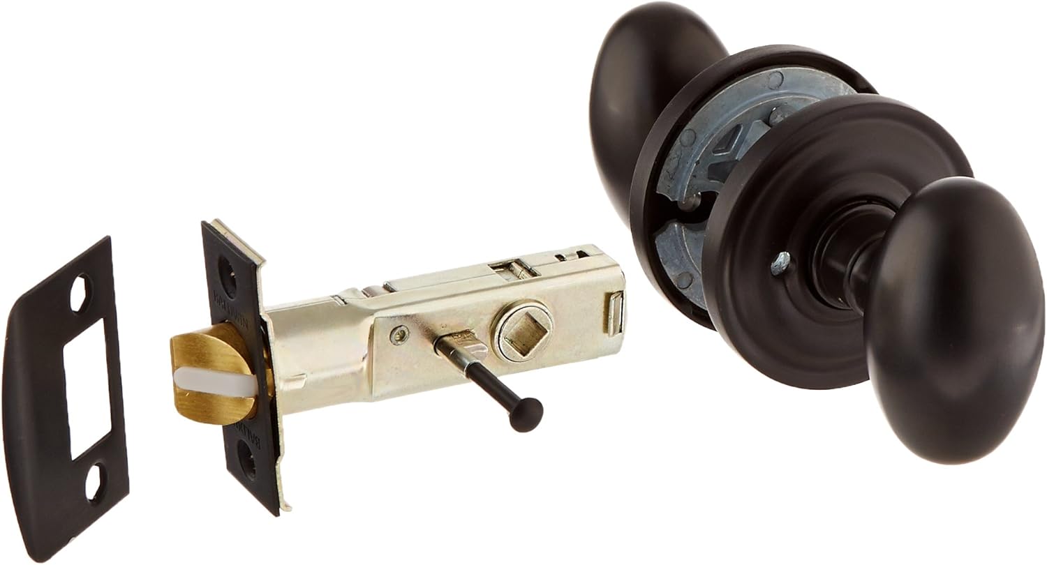 Baldwin 5025.102.PRIV Solid Brass Door Knob