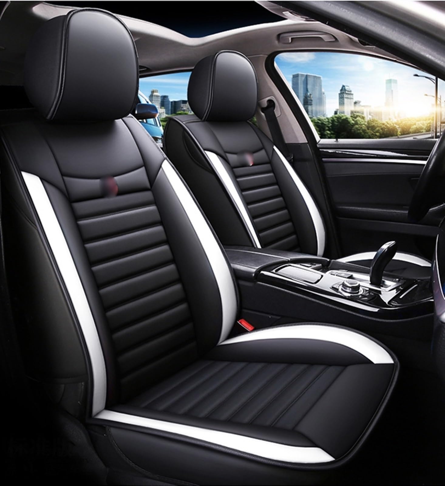 YOUZKA Car Seat Cover Accessories For NISSAN Qashqai Juke X-Trail Armada Altima Cube Dualis Tiida Bluebird Rogue Cushion accessories