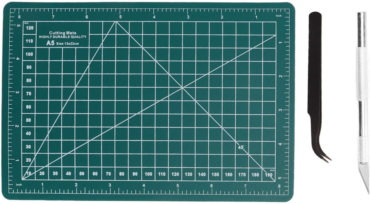 Self Healing Sewing Mat with Craft Knife, A5 Self Healing