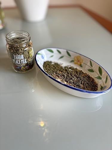 Miniatura 2 de SINDYANNA OF GALILEE Zaatar Spice Mix mezcla de comercio justo za'atar se produce en Galilea, Hecho en Israel, perfecto para agregar al pan, pollo y