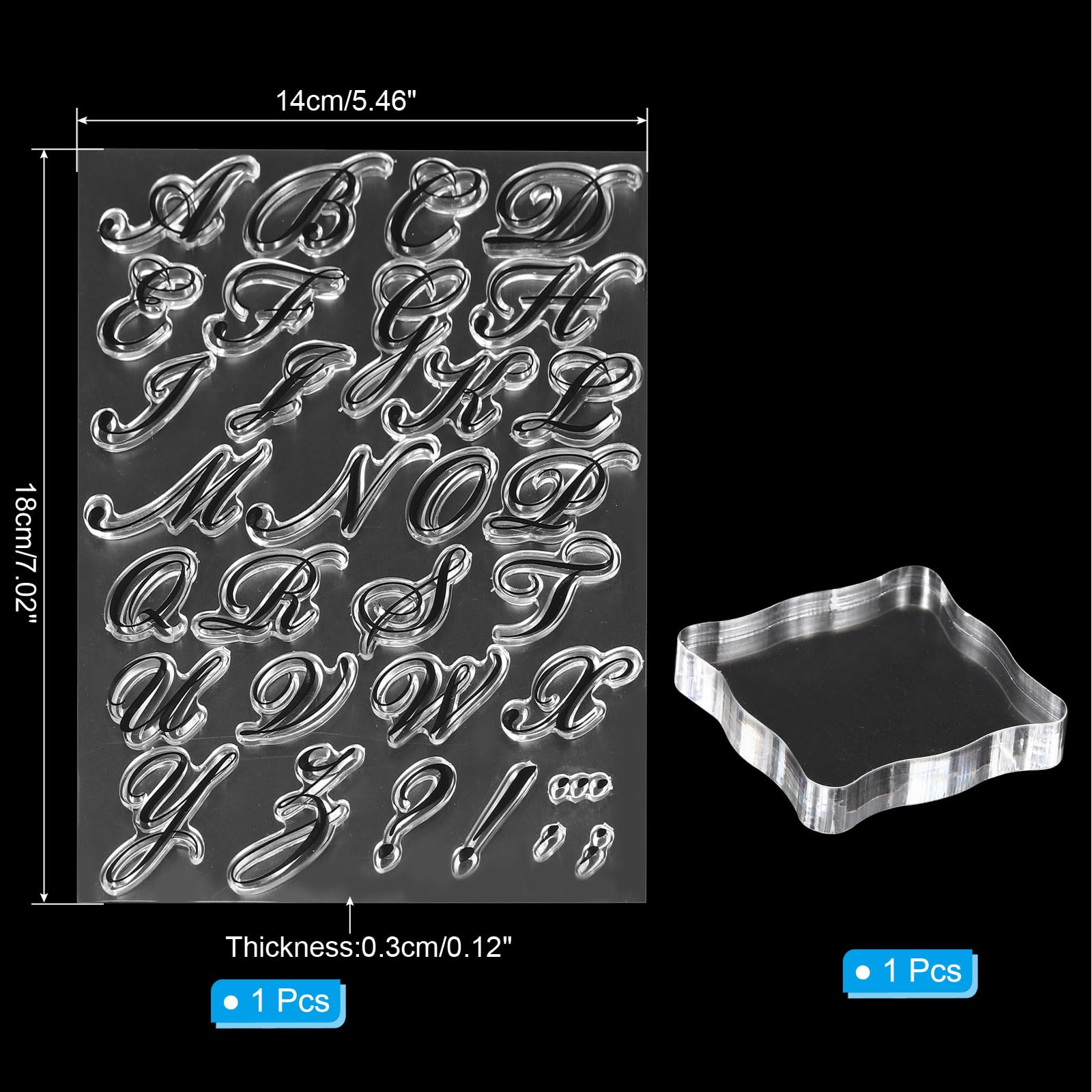 PATIKIL Transparent Silicone Stamps - Image 2
