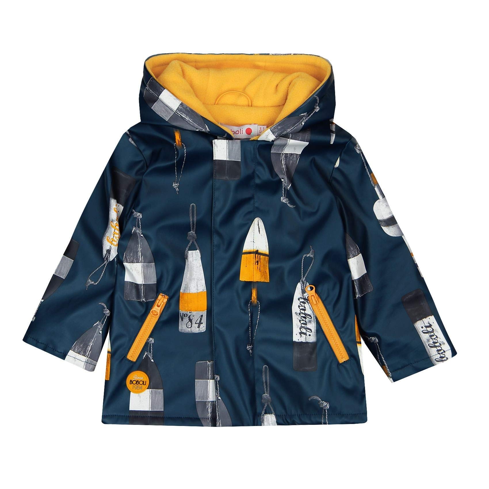 Boboli Baby-Jungen Hooded Raincoat for Boy Regenmantel