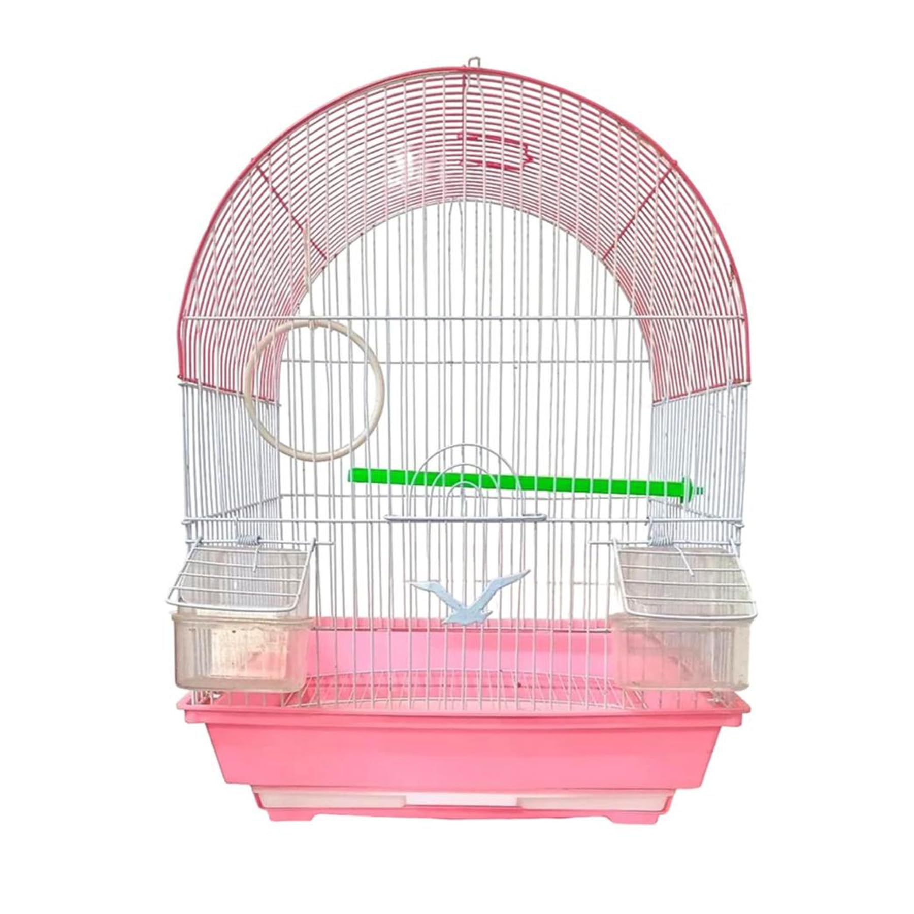 CC Enterprises Half Round Bird Cage Best for Lovebird/Pet, Parrot, Parakeet, Budgie, Cockatiel Cage Hammock Large Bird Cage Bird House (Free Standing, Hanging) Color May Vary, Alloy Steel (B08GQ5113X) Amazon Price History, Amazon Price Tracker