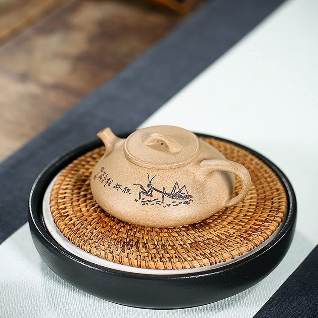 Théière à L'argile Violette Théière de sable pourpre de qualité supérieure Théière à la main Théière à la main Théière brute Mud Kungfu Tea Définir la bouilloire de théière ménagère Theiere