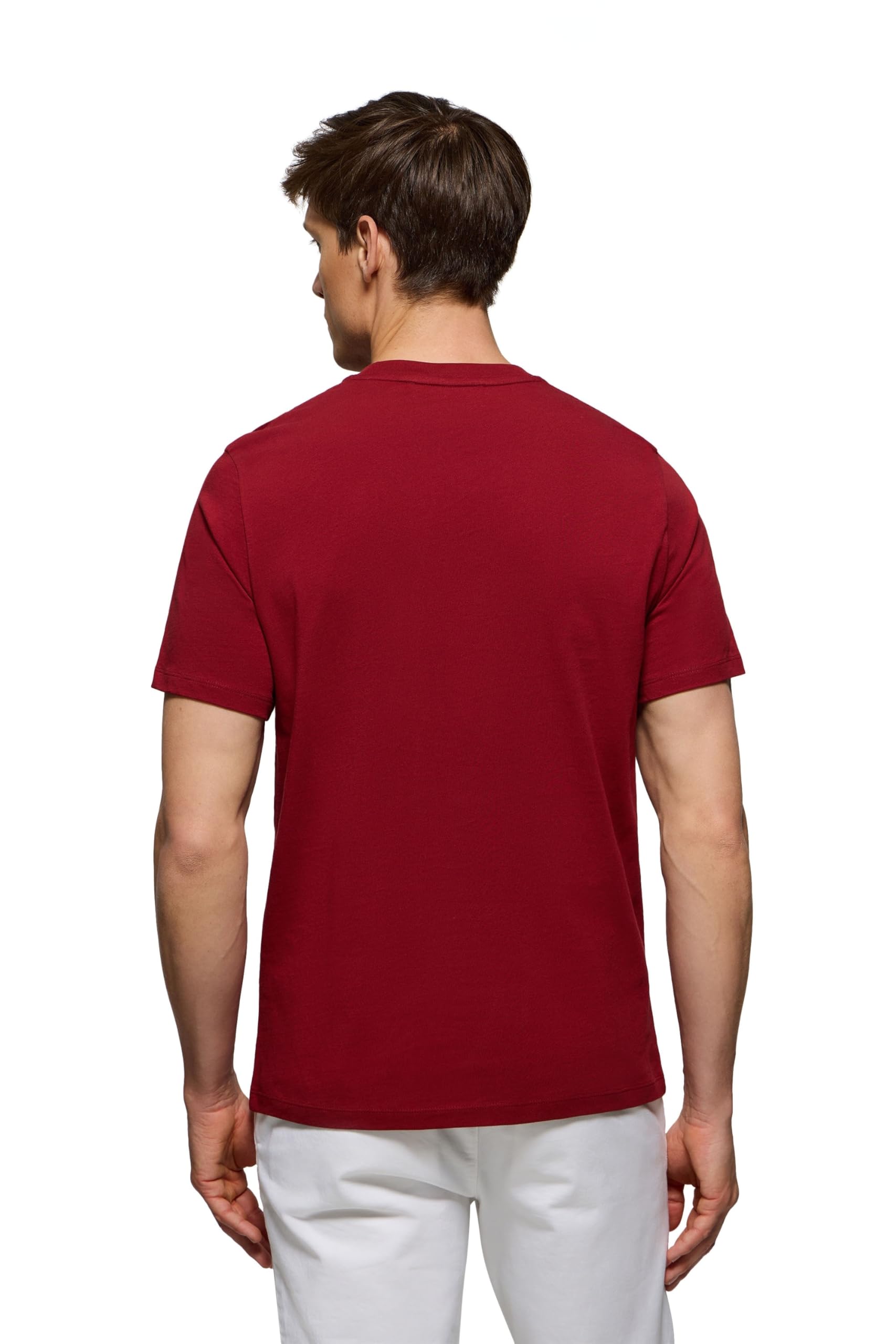 Polo Club Maglietta Basic Cotone con Logo Ricamato Uomo - T-Shirt for Men