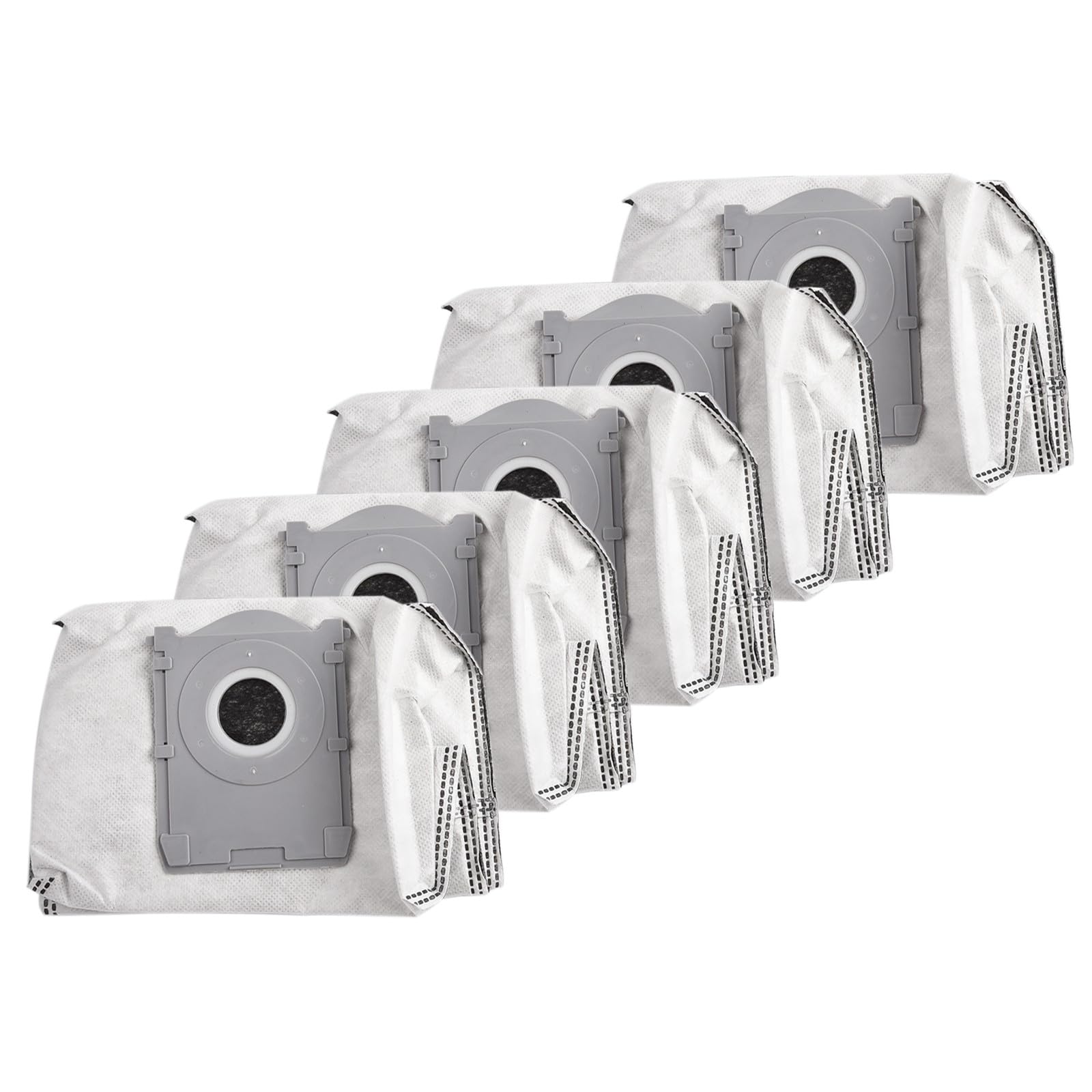 SPORTARC Vacuum Cleaner Bags, Replacement Dust Bags for ECOVACS DEEBOT X8 T50 T50T30C Pro DDB030041, 5-Pack, Non-Woven, Pet & Family Use