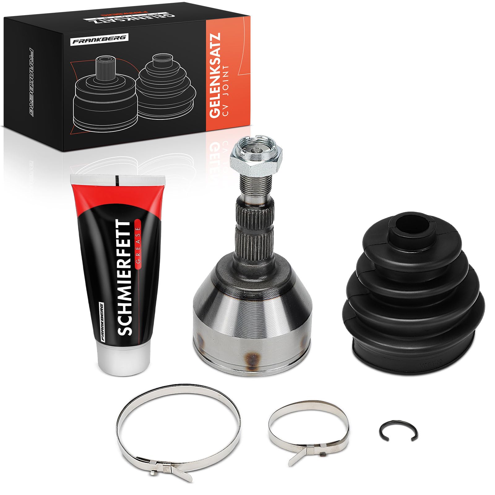 Frankberg Kit junta homocinética del lado la rueda delantera 93182543 | Compatible con: Astra Classic A04, Astra H A04, Astra J Saloon, Astra Classic Berlina A04, Astra H GTC A04, Astra J P10