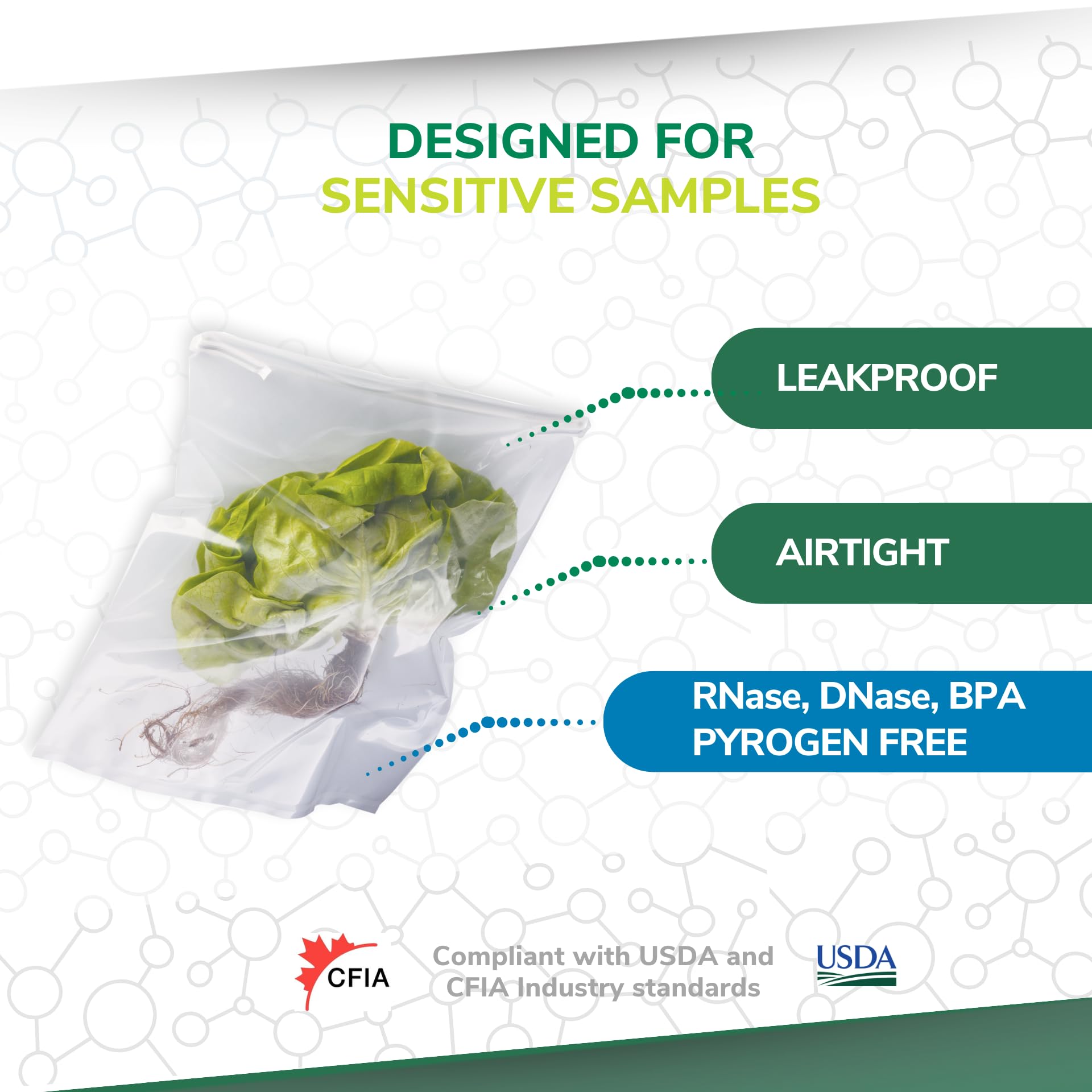 Sterile lab sample bags small – Sealable, Leakproof and Airtight Validated by Quality Control, Twirl'em BPL4575, Specimen containers laboratory supplies, Clear, 15oz, 450ml, 4.5