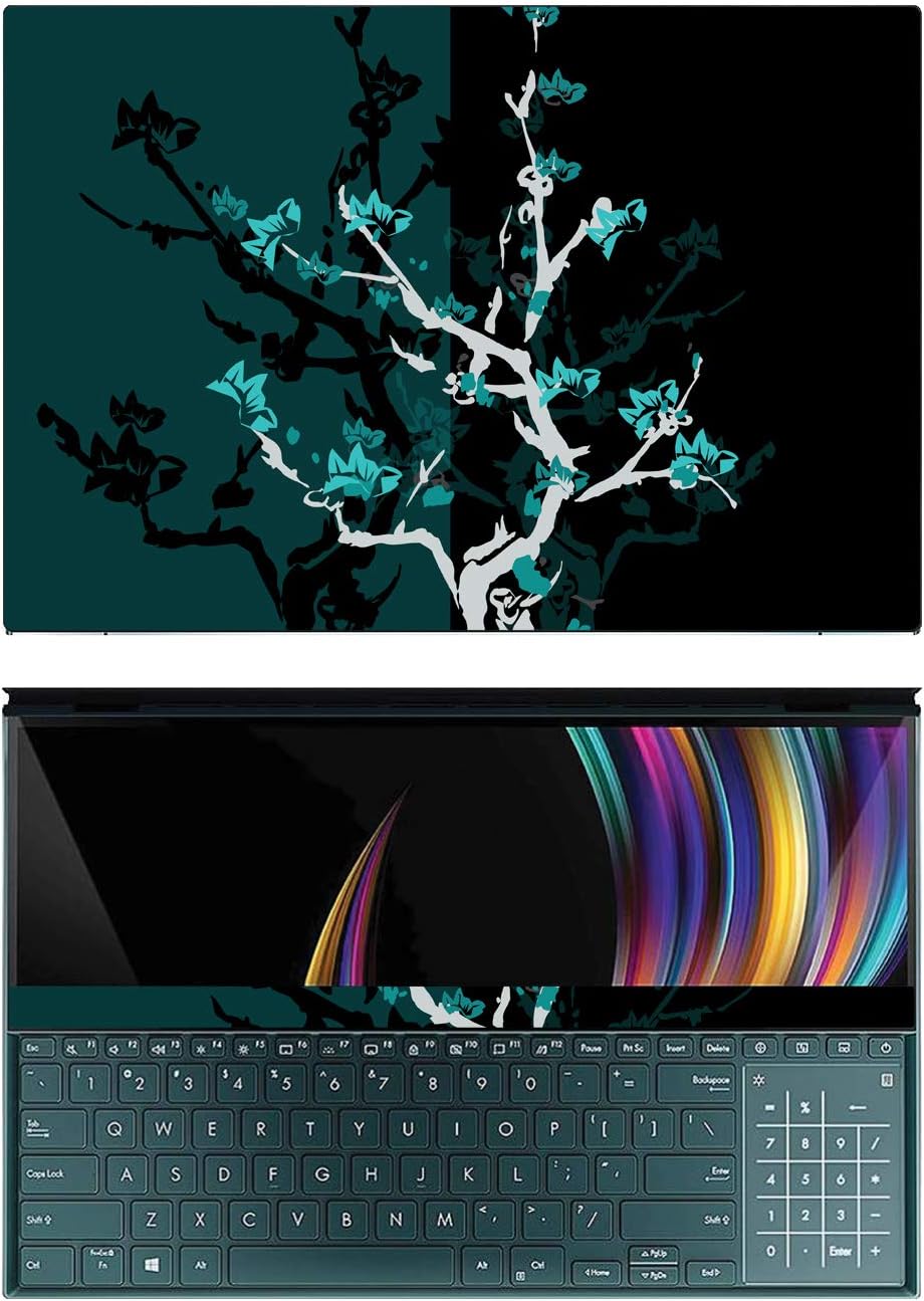 Decalrus - Protective Decal Skin Sticker for Asus ZenBook Pro Duo UX581GV (15.6" Screen) case Cover wrap ASzenbkPro_UX581-58