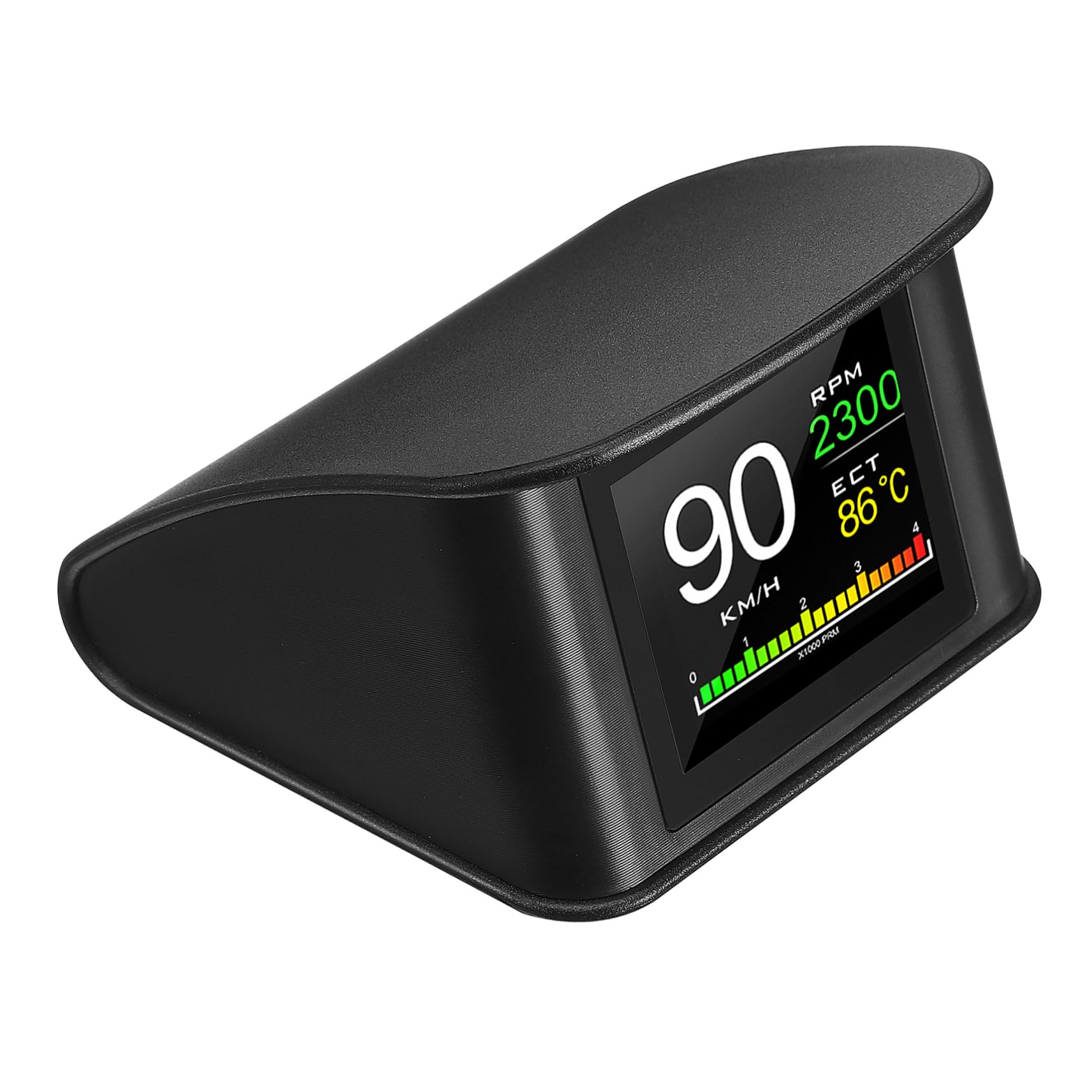Display Hud per Auto Portatile in Abs e PC per Guida