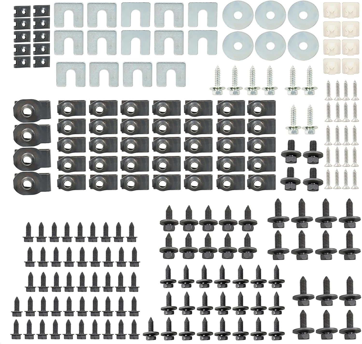 WFLNHB Body Front End Sheet Metal Bolt Kit 216pc Kit Replacement for Chevy Chevelle Camaro T00maxccni