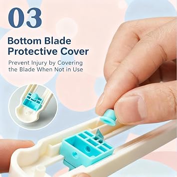 Circle Cutter, Adjustable Circle Paper Cutter with 1 Replacement Blades, Cutting Diameter 8-32cm, Circular Rotary Cutter for Paper Crafts, Paper Trimmer for DIY Craft Scrapbooking Card Making