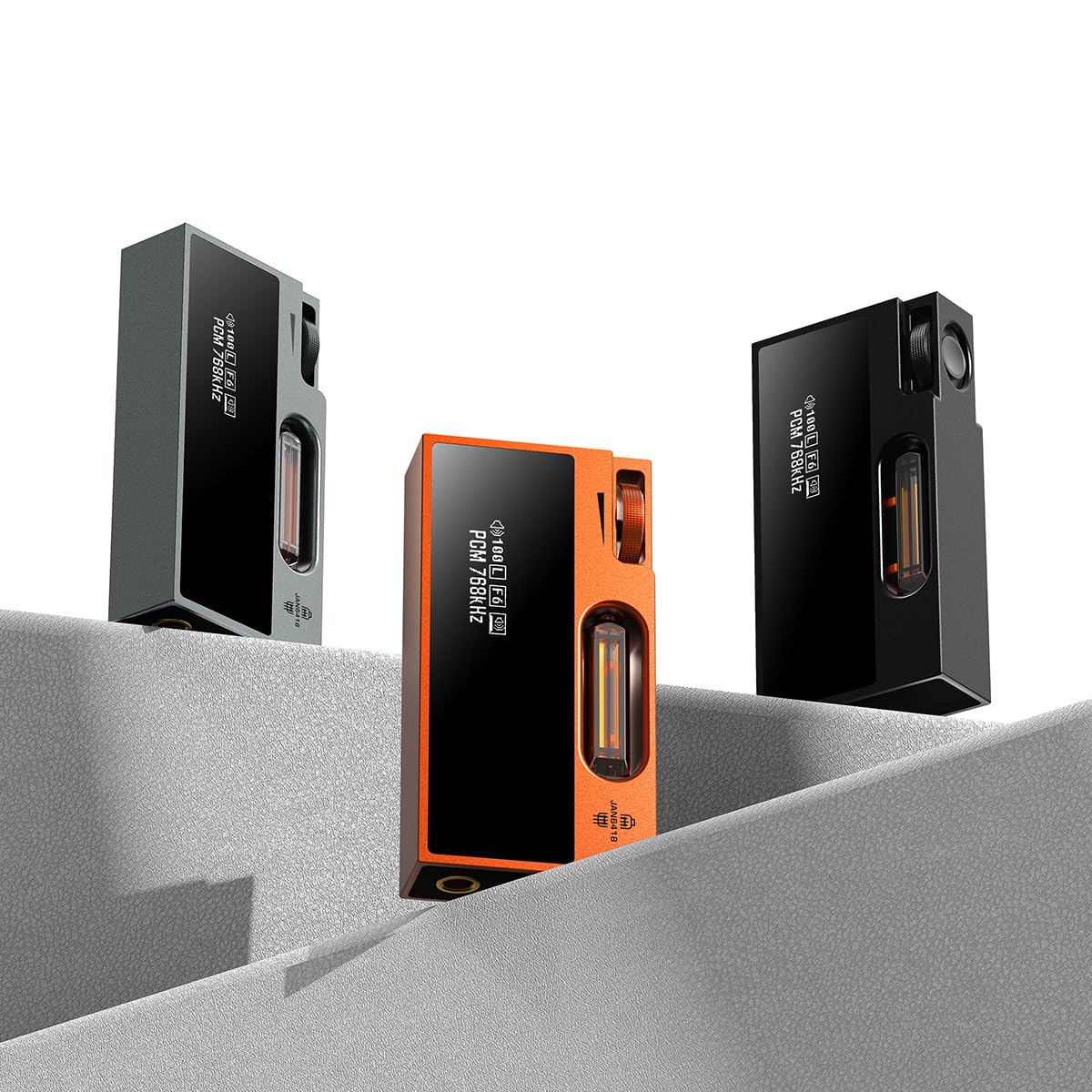 SHANLING UA7 Tragbarer Kopfhörerverstärker, High-End mit Röhrenaroma, USB-Dongle DAC-AMP, ES9069 DAC, Dual-JAN6418-Röhren, unterstützt 768 kHz/32 Bit, DSD512, 577 mW bei 32 Ω Ausgang, 3,5 mm + 4,4 mm