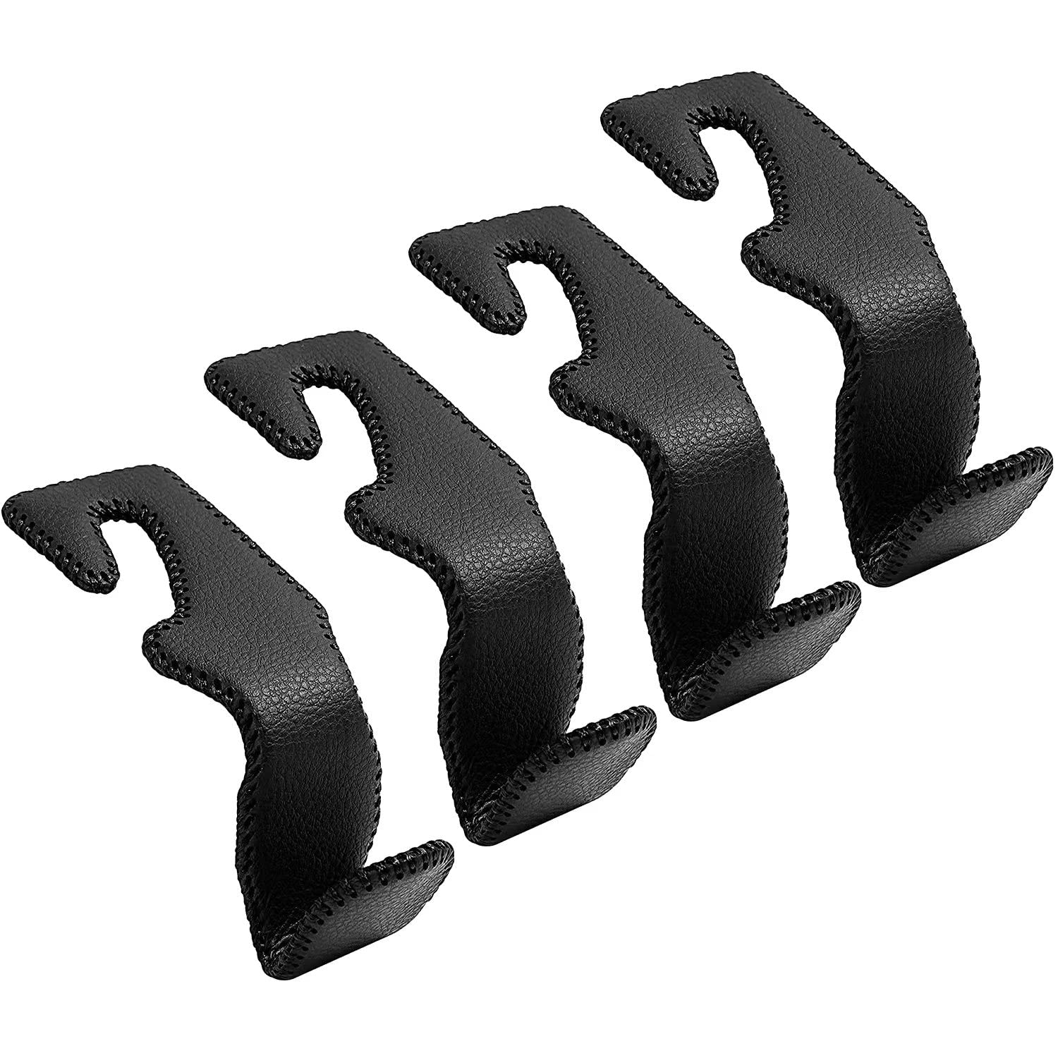 URAQT Auto Haken, 6 Stuks Achterbank Hangers, Robuuste Hoofdsteun Haken URAQT Auto Haken, 6 Stuks Achterbank Hangers, Robuuste Hoofdsteun Haken