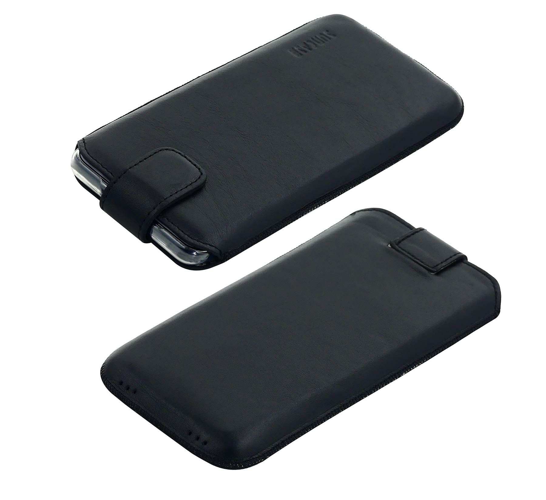 Suncase - Custodia compatibile con HTC U20 5G, con linguetta di