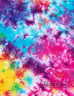 Tie Dye Notebook: Cute Notebook With Lined Pages, Tie Dye Art Cover - Cute Gift for Women And Girls, 8.5x11 Inches Journal, Notebook, Diary, Composition Notebook (Noteable Journals)