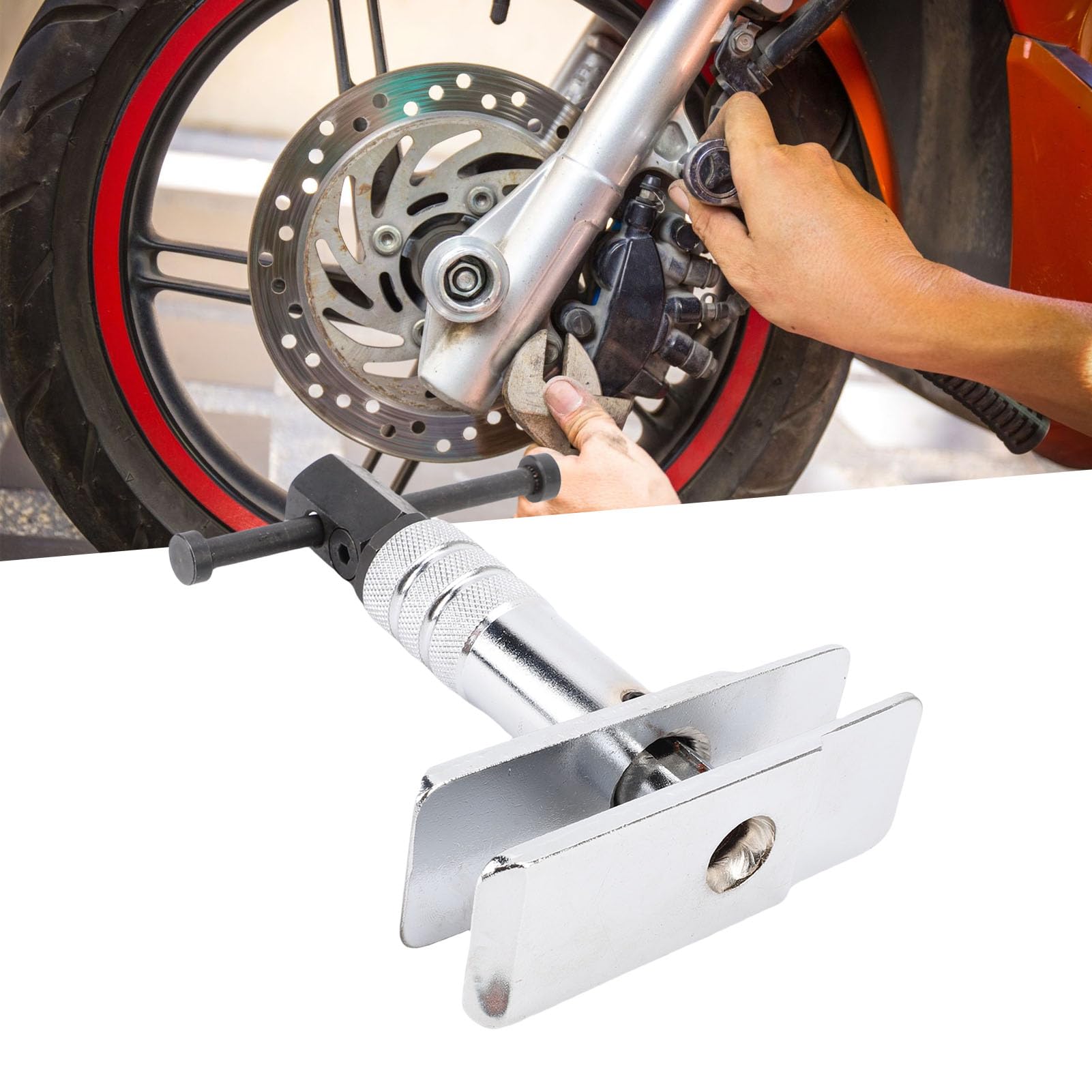 Spingi Pistone Freno, Perno Acciaio 45, Utensile Retrattore Pinza Moto