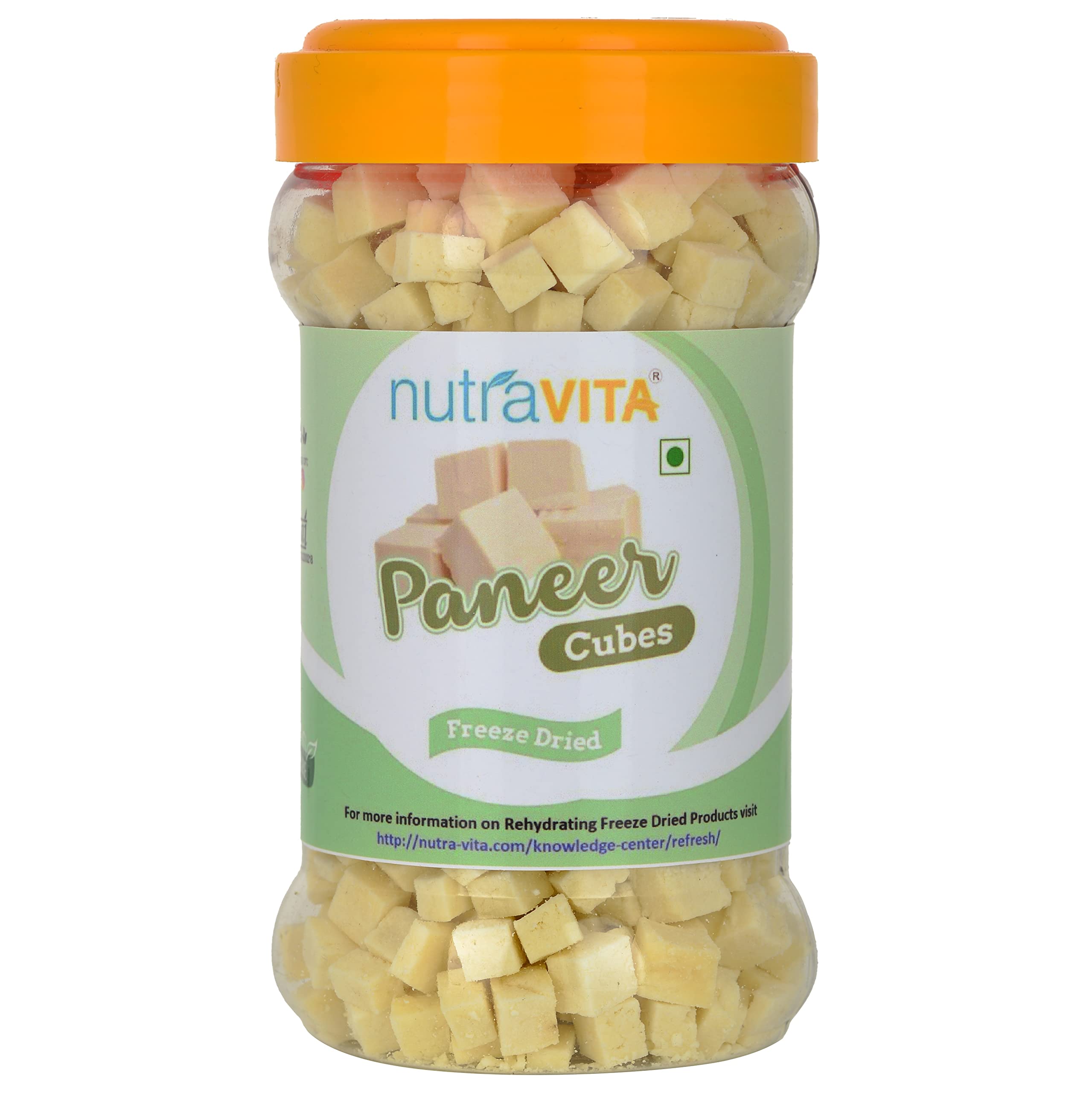 Nutra Vita Freeze Dried Paneer Cubes, 200g-picture-31