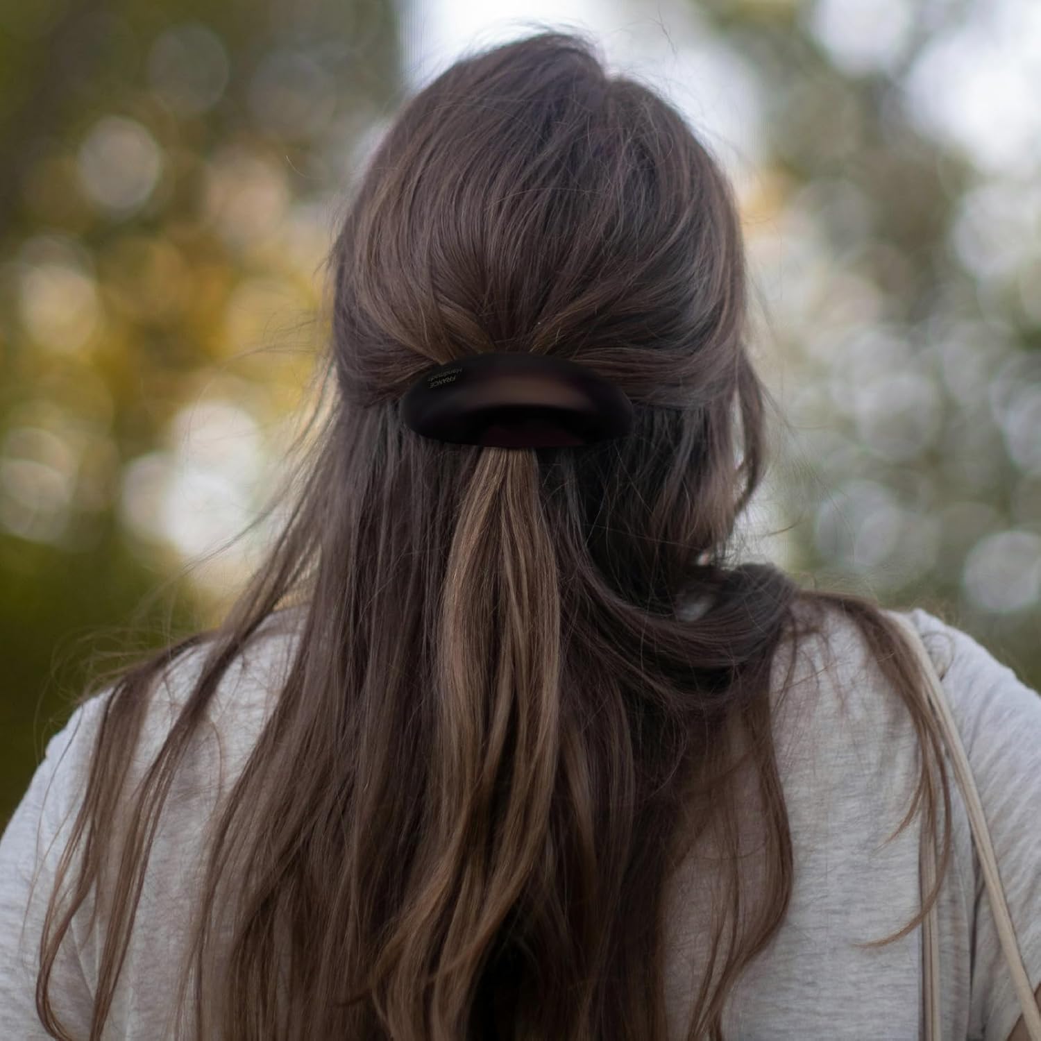 4PCS French Hair Barrettes for Women Acetate Tortoise Shell Hair Clips Large Vintage Classic Snap Retro Hair Pin Clasp Hairgrips Hair Accessories for Long Thick Hair Women Girls - Image 5