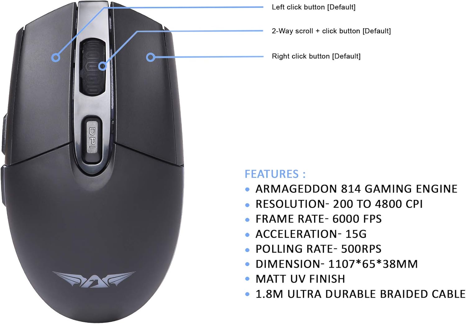 Raven III PRO Gaming Mouse