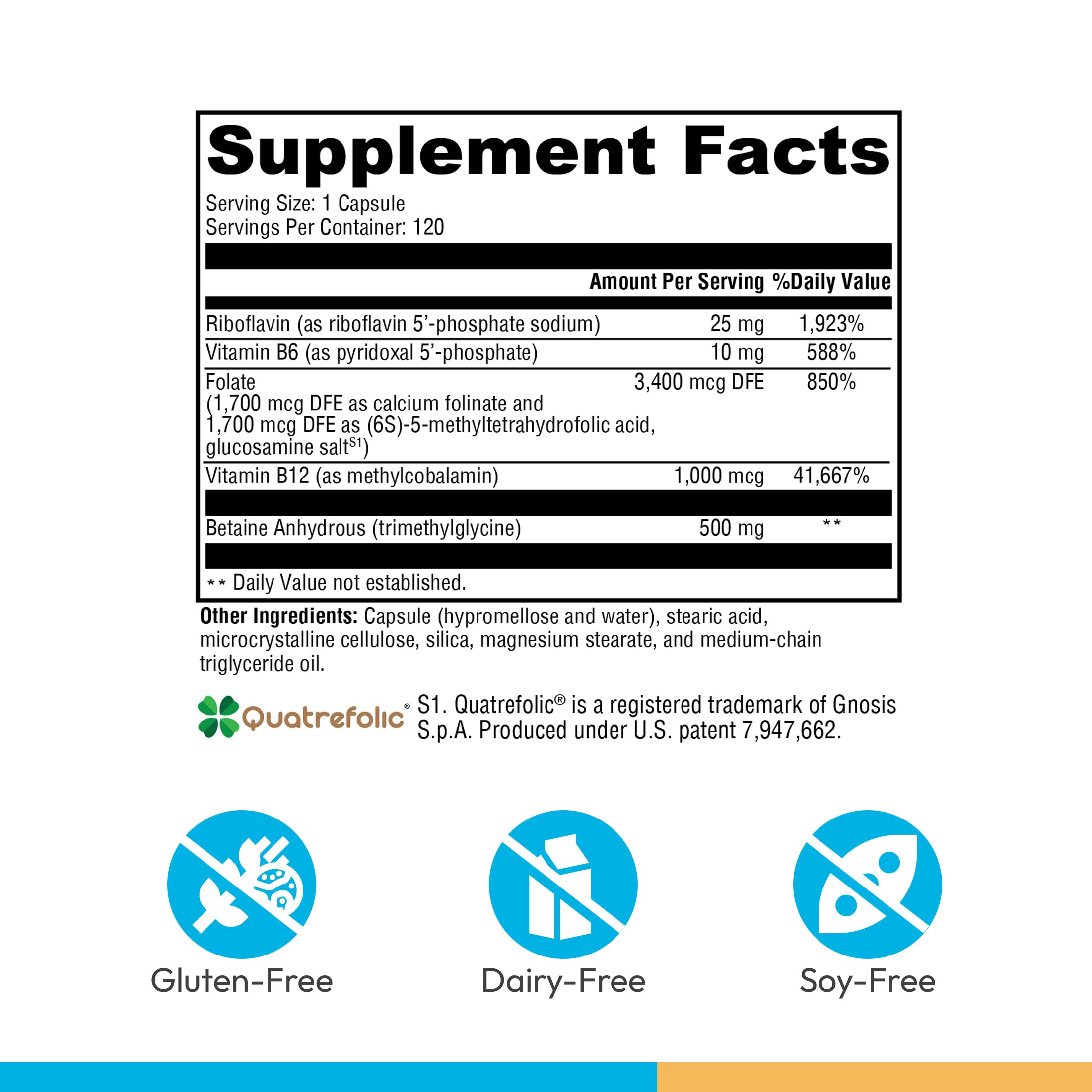 XYMOGEN Methyl Protect, 120 Capsules — Amazon image 2