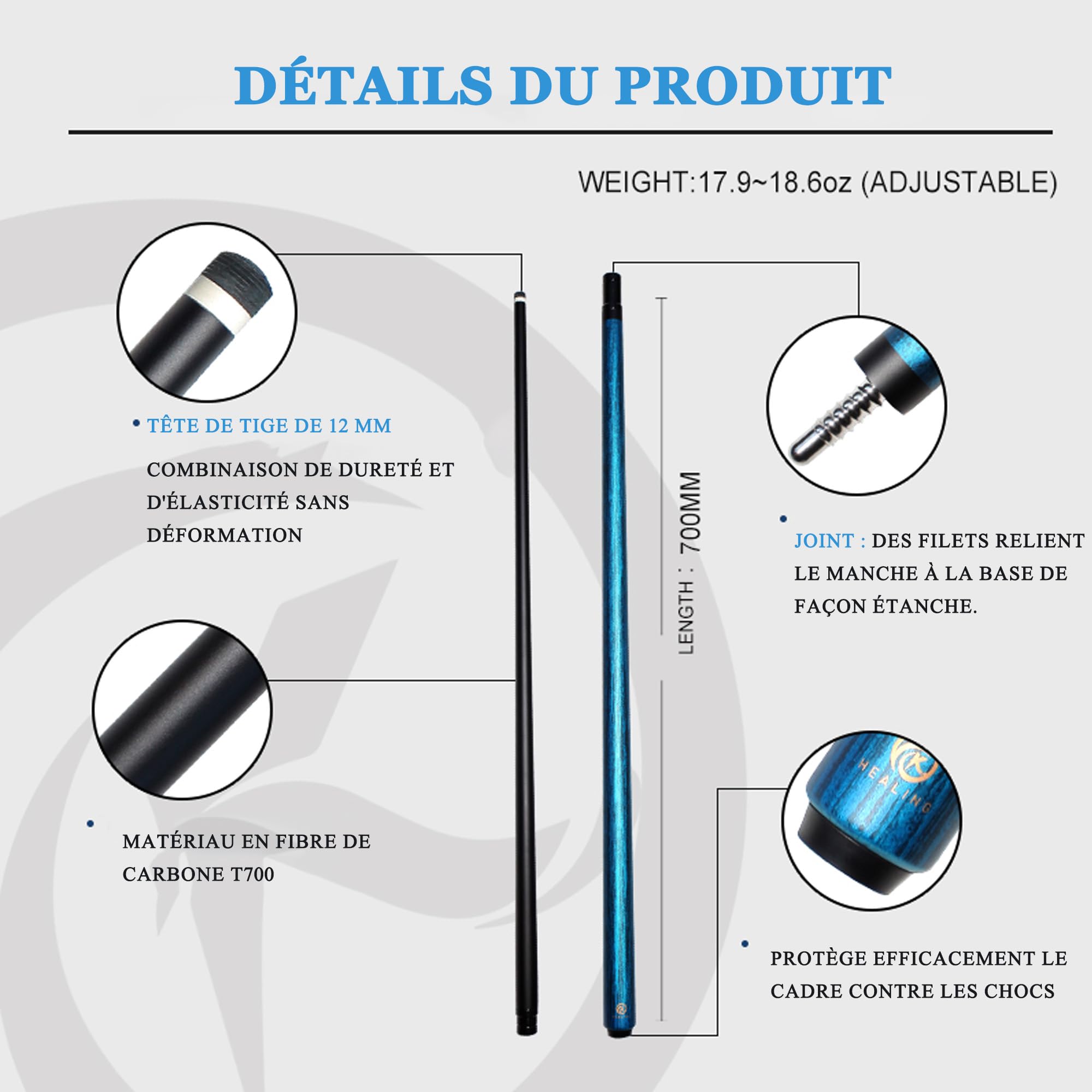 Cuoio Aramith Laminato 14 Mm Per Stecca Biliardo - Foto 10