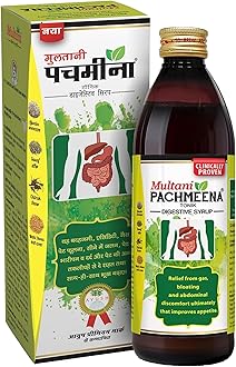 Pachmeena Tonik Digestive Syrup |Ayurvedic Products For Better Digestion | Relief From Gas, Bloating, Abdominal Discomfort | Improves Appetite 100% Natural & Ayurvedic | 300 Ml