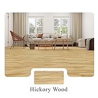 Vista 7 de MULGREAT Azulejos de piso adhesivos, paquete de 5 muestras de piso de vinilo impermeable, piso de lujo autoadhesivo con aspecto de madera