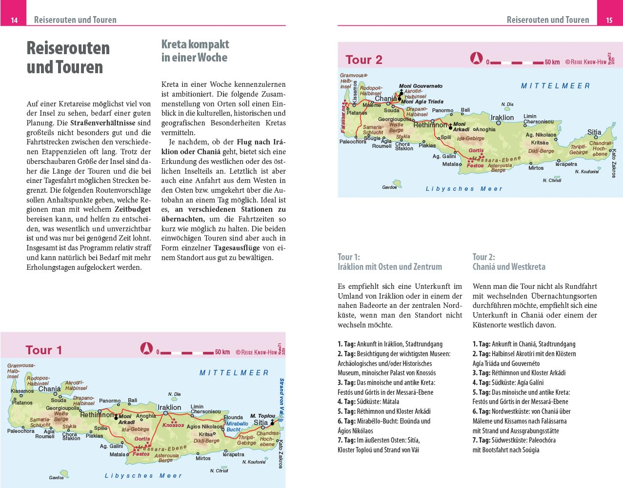 Reise Know-How Reiseführer Kreta: Mit 21 Wanderungen