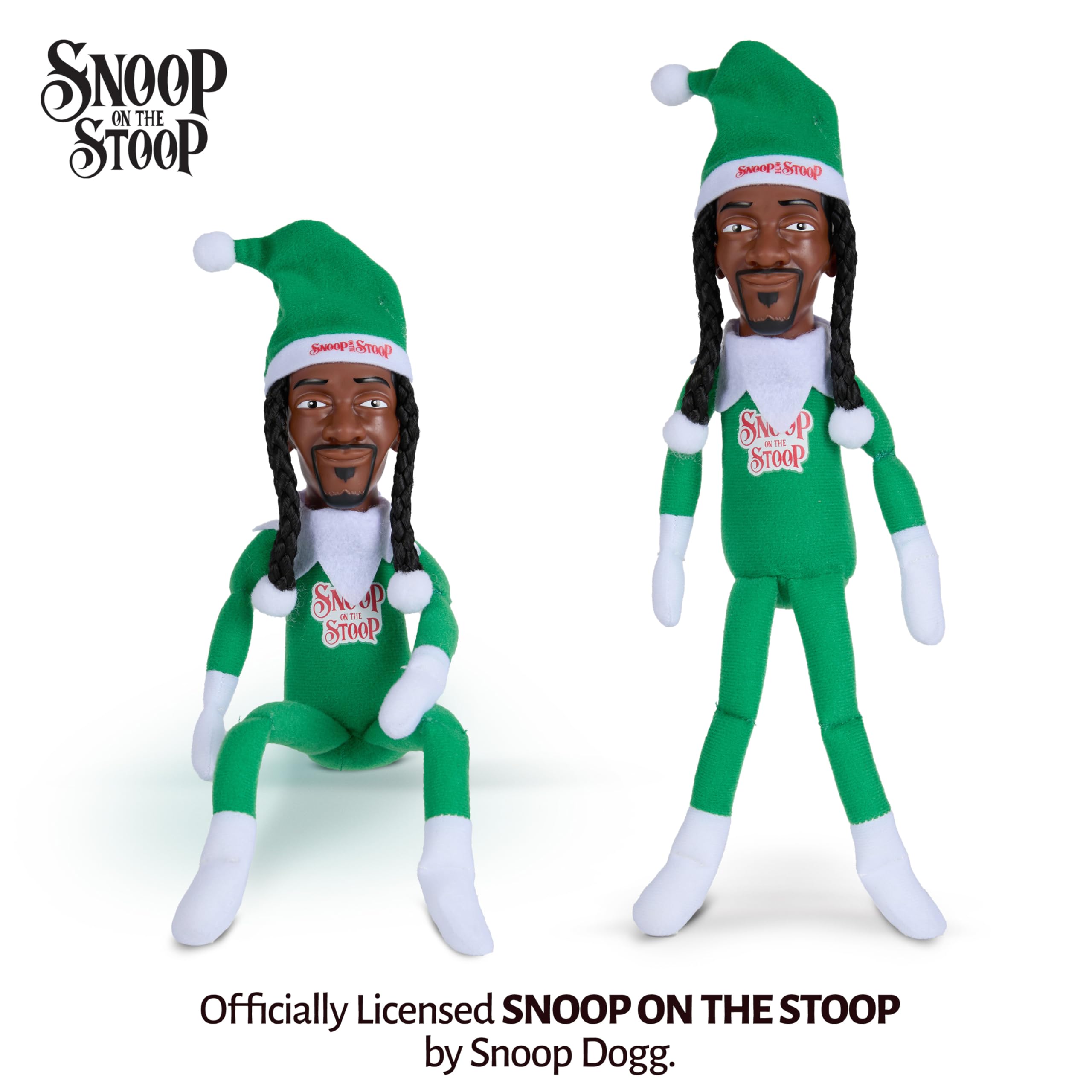 Snoop on the Stoop 2025 スヌープドック エルフ Amazon.com: Snoop Dogg Snoop on The Stoop 2025 Christmas Elf