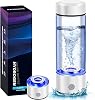 Hydrogen Water Bottle Generator, Portable 1600ppb Hydrogen Water Machine with SPE/PEM Technology