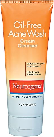 Neutrogena Oil-Free Acne Wash, creme de limpeza, 200 ml
