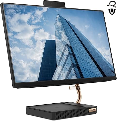 Miniatura 2 de Lenovo Ideacentre A540 - Escritorio todo en uno FHD de 23.8 pulgadas, AMD Ryzen 5 Pro 4650GE, 32GB RAM 2TB PCIe SSD, cámara web, HDMI, teclado y
