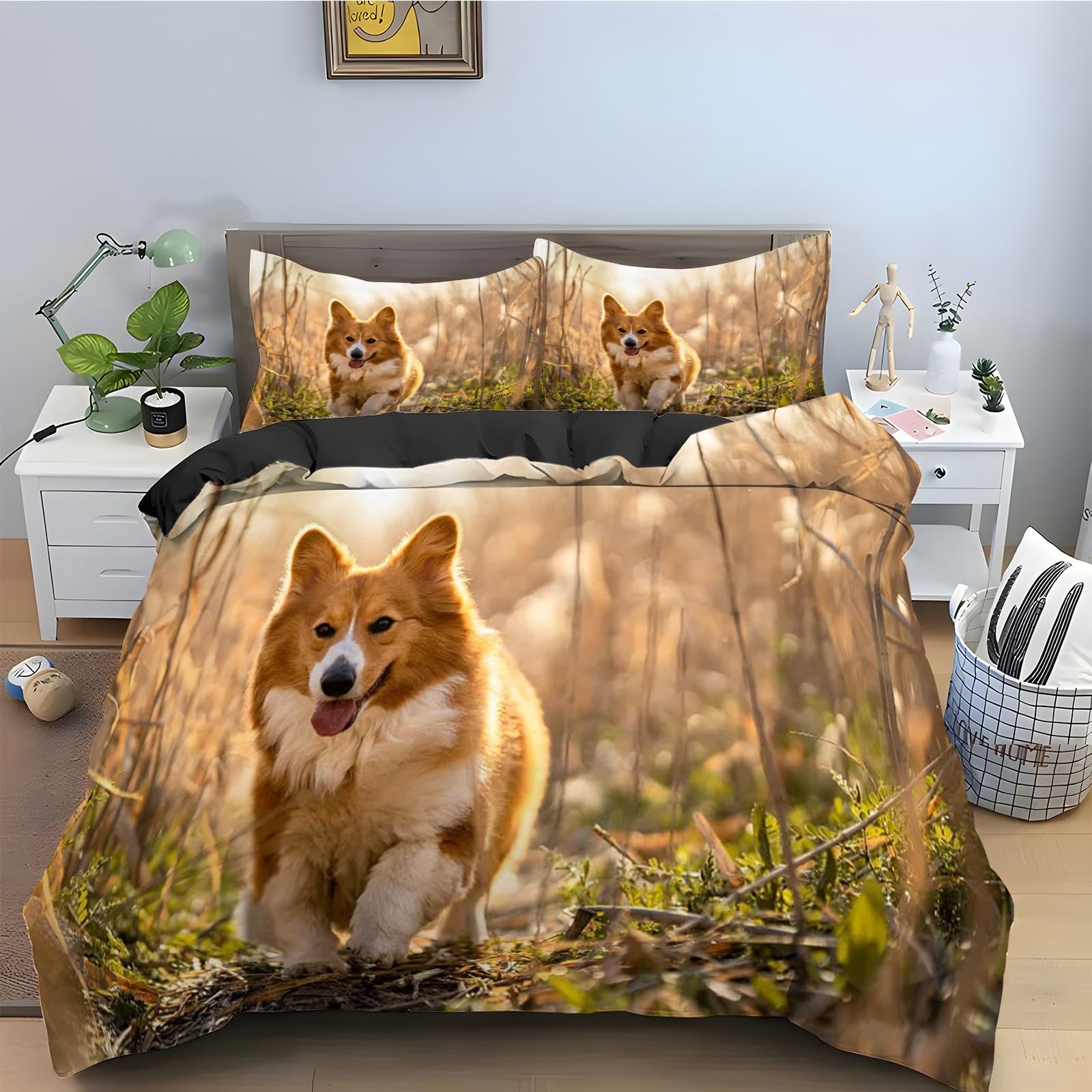 Housse de couette 220x240 corgi pour en finir avec les draps rêches et froids