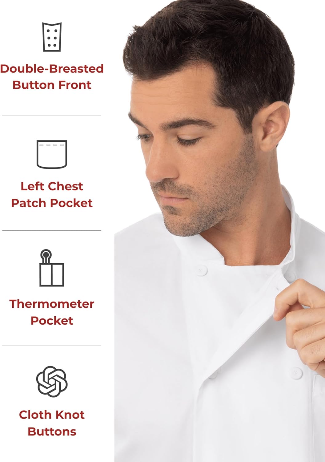 Chef Works Custom Men's Montreal Cool Vent Chef Coat