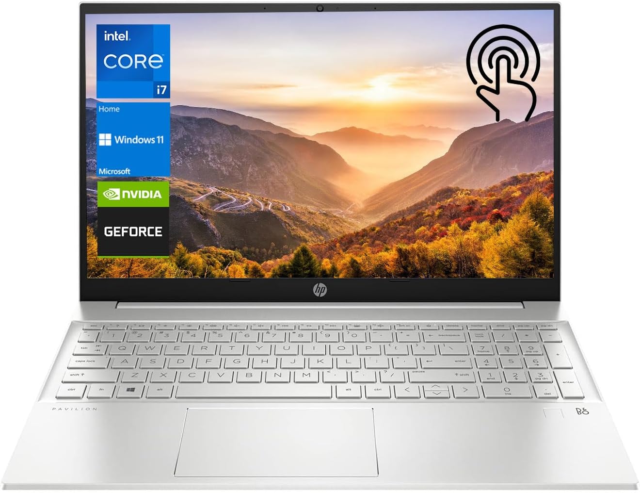 PC Portable HP Pavilion 15,6" - SSD 256Go, Windows 11 Pro + Pack Office (occasion)