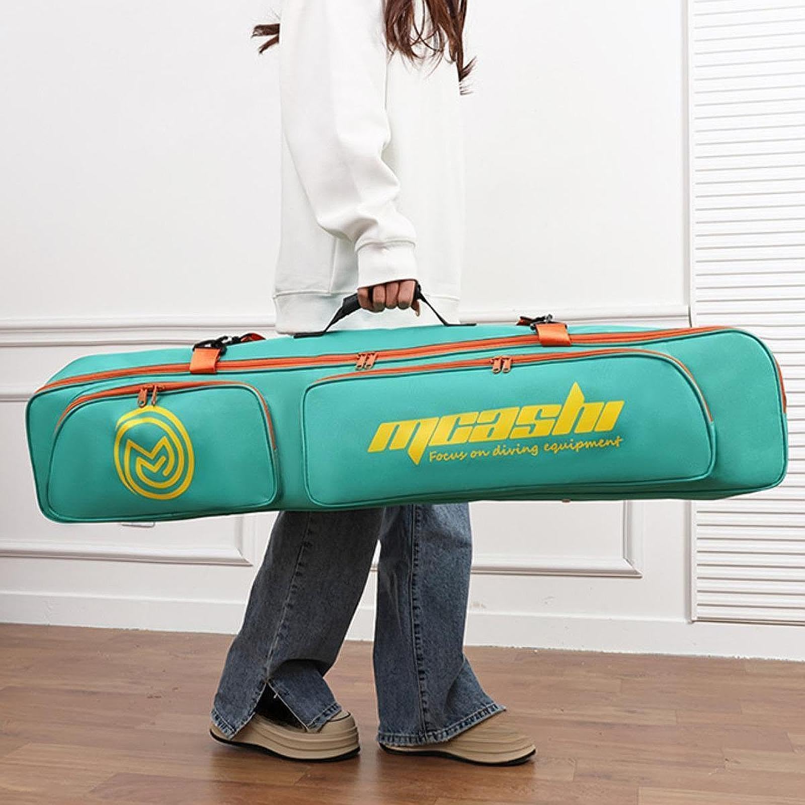 kowaku Fins Carry Bag with Shoulder Strap for Freediving