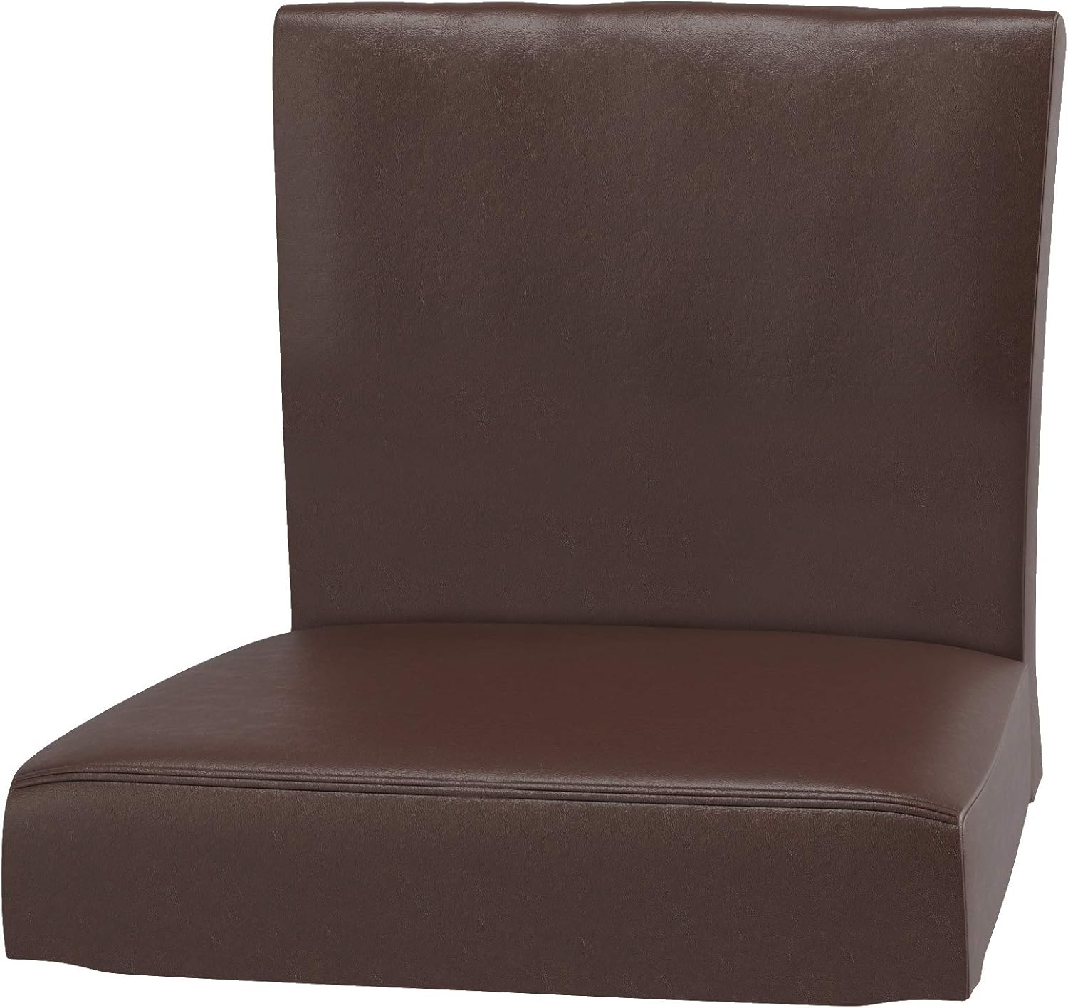 Seat Width: 18 1/2" Durable Material Henriksdal Bar Stool with Backrest Cover Replacement Compatible with IKEA Henriksdal Bar Stool Chair Cover Or Slipcover (Polyester Flax Beige)