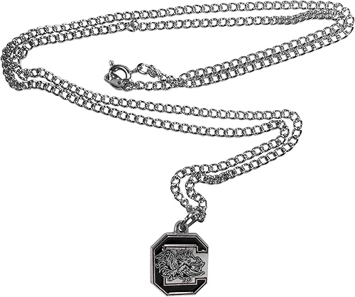 Miniatura 111 de Siskiyou Sports NCAA - Collar de cadena con dije pequeño, 20 pulgadas