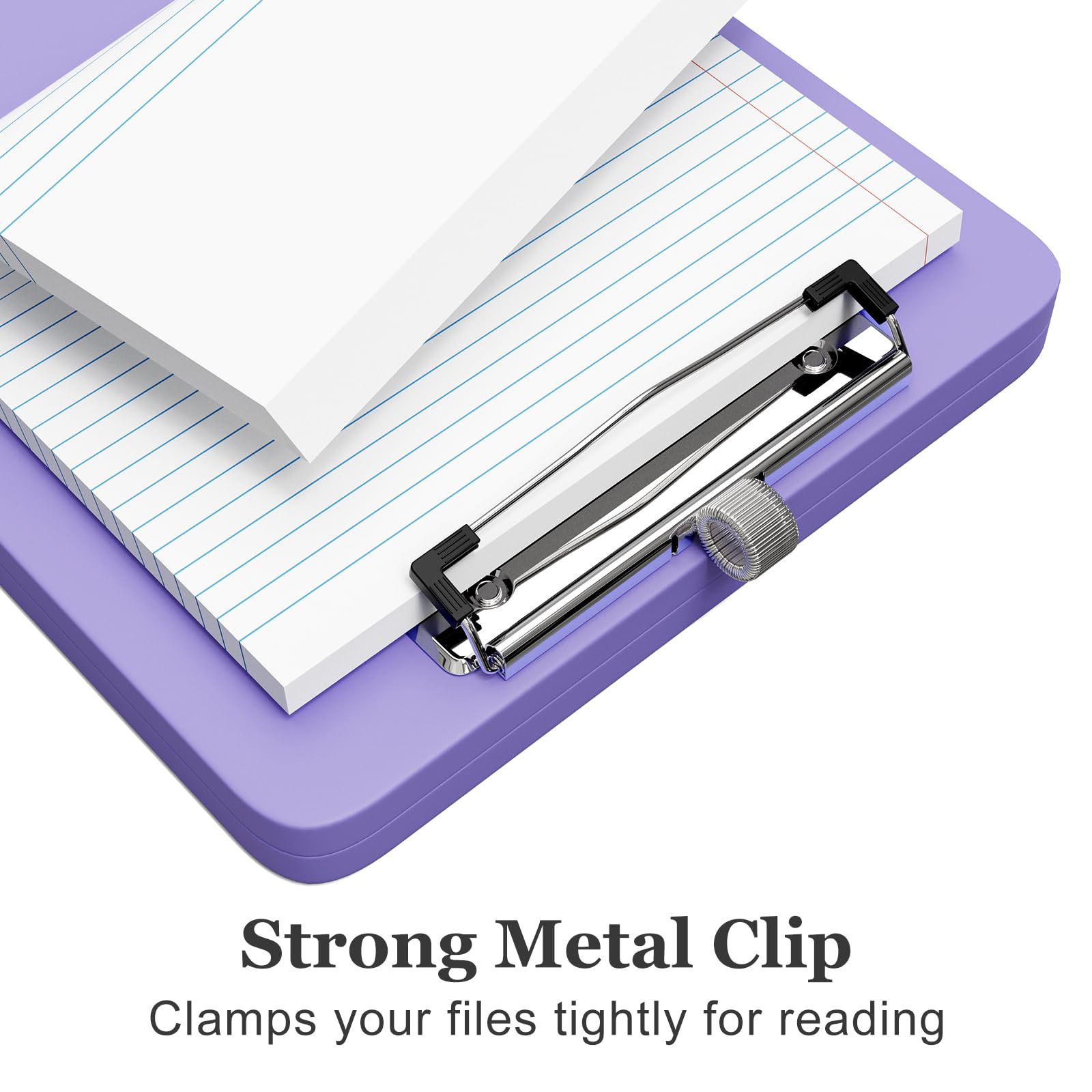 Piasoenc Small Clipboard with Storage, A5 Organization Box with Pen Holder - Image 4