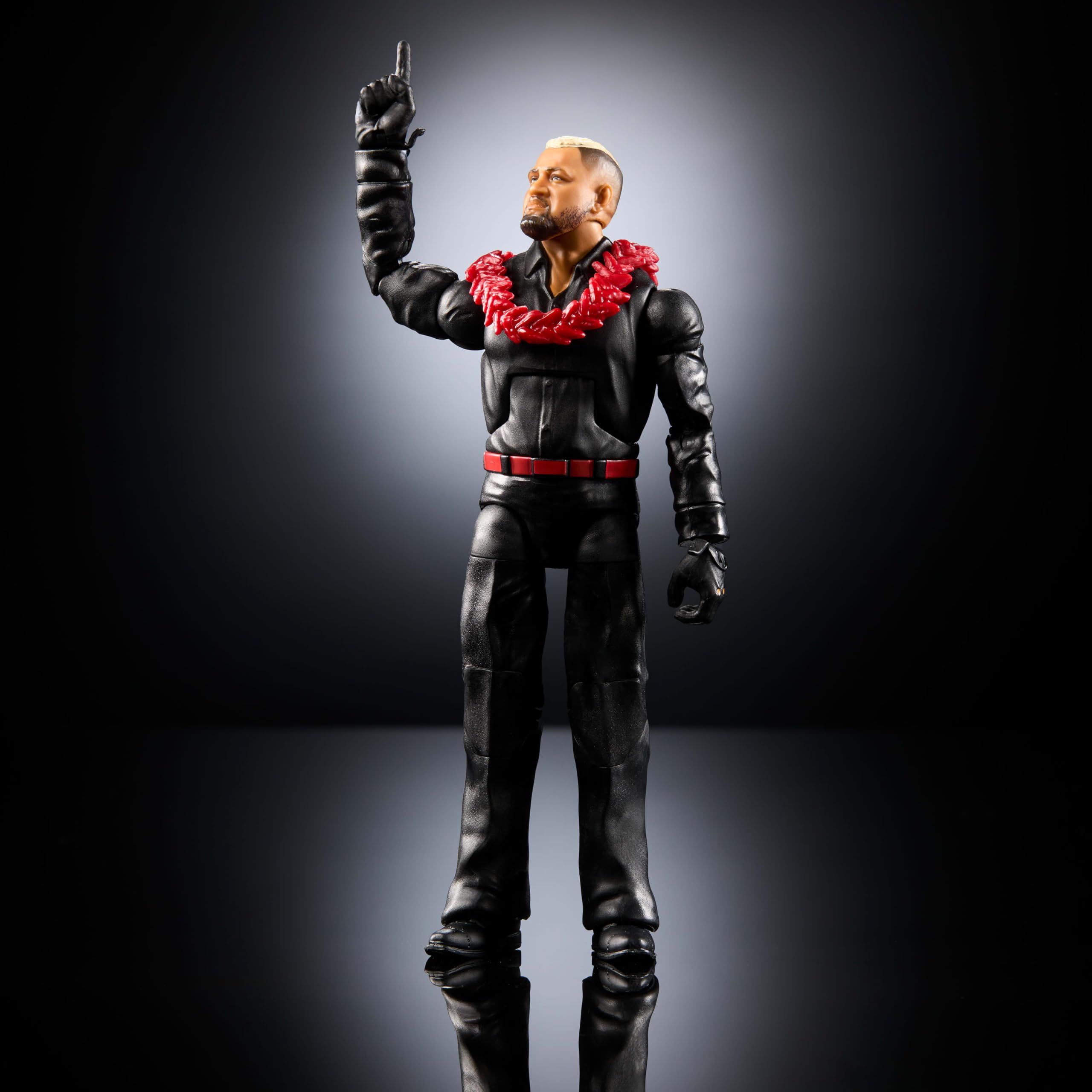 Mattel WWE Elite Action Figure & Accessori, Serie #107 Solo Sikoa 6 pollici da collezione con 25 punti di articolazione e mani intercambiabili