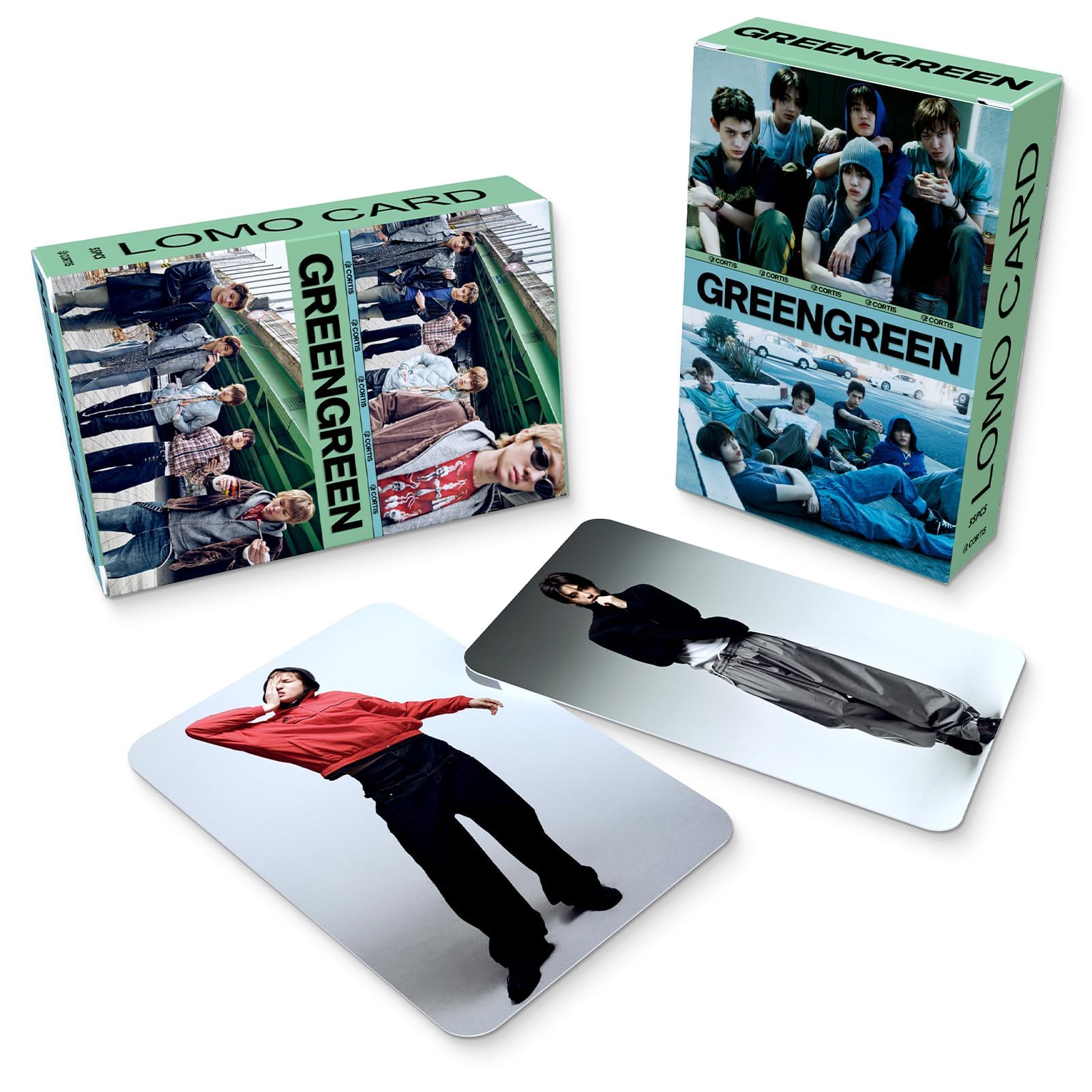 Amazon.co.jp: KPOPBTS GREENGREEN アルバム フォトカード 55枚 KPOP