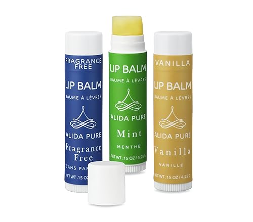 Favorites - Colección de bálsamo labial, juego de bálsamo labial vegano, sin cera de abejas, sin aceite de coco, aceite de aguacate, aceite de