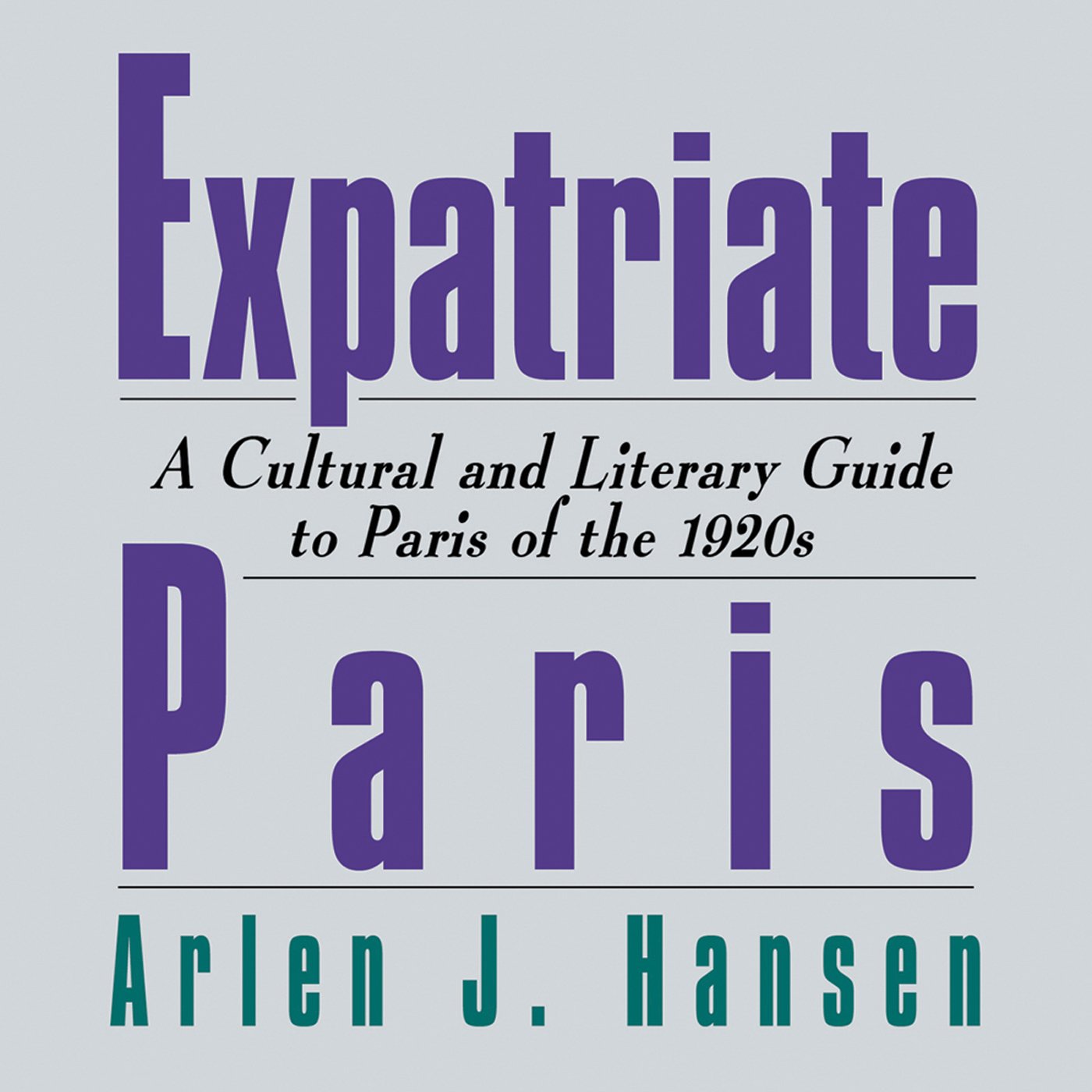 Cover art for Expatriate Paris
