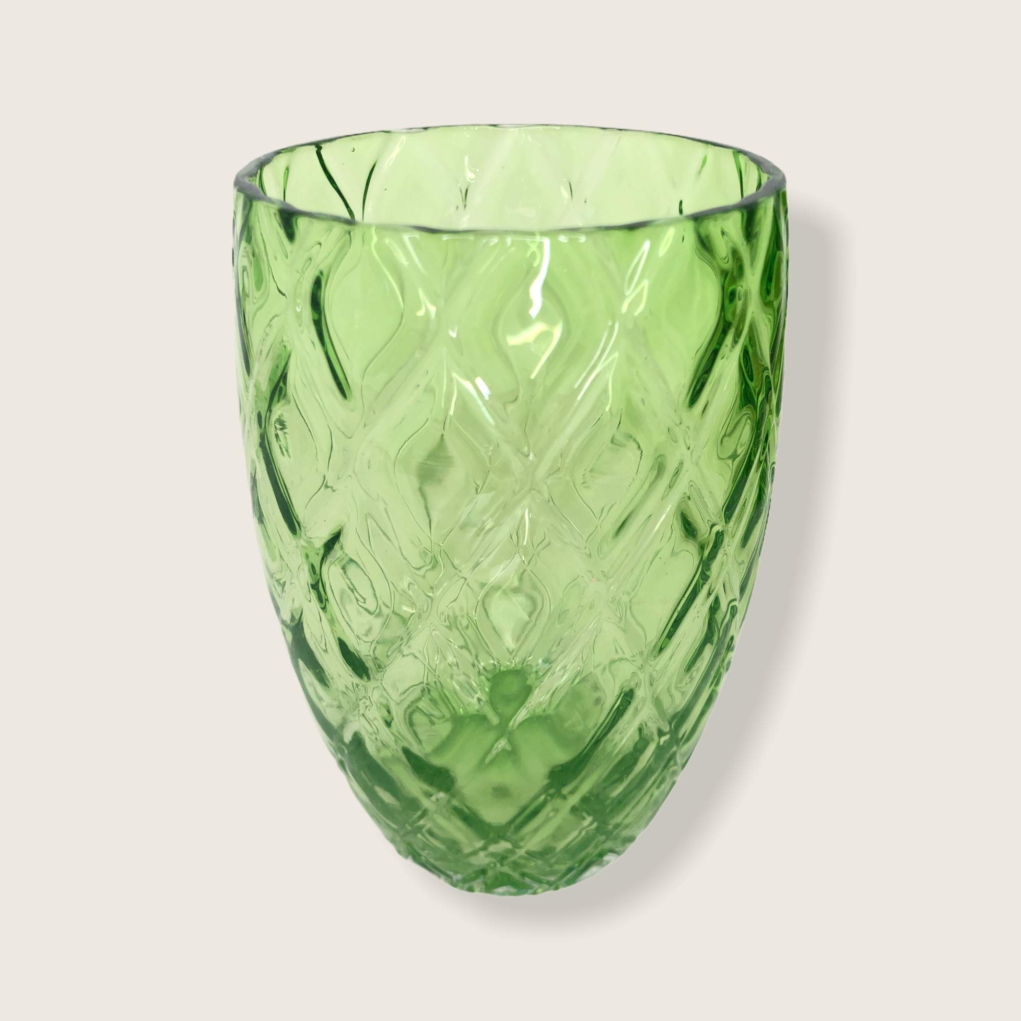 Zafferano - Melting Pot Set mit 6 gemischten Tumbler-Gläsern, Apfelgrün, MP00113