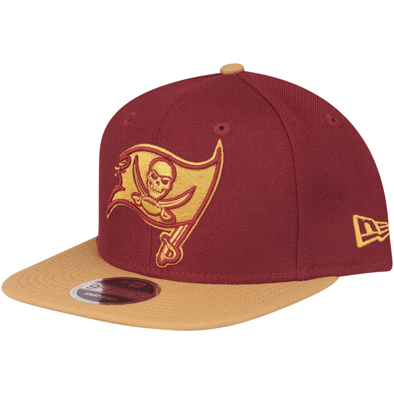 New Era Men's Ruby 9Fifty Snapback Cap - Tampa Bay Buccaneers Cardinal - One Size