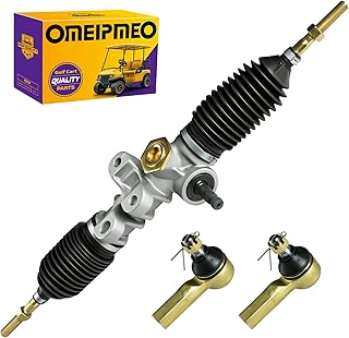 EZGO RXV Steering Gear Box Assembly, Golf Cart Steering Rack Fits EZGO RXV 2008-UP Gas and Electric Models, EZGO Steering Rack Golf Cart Steering Gear Box Assembly Replaces OEM# 601500 618329